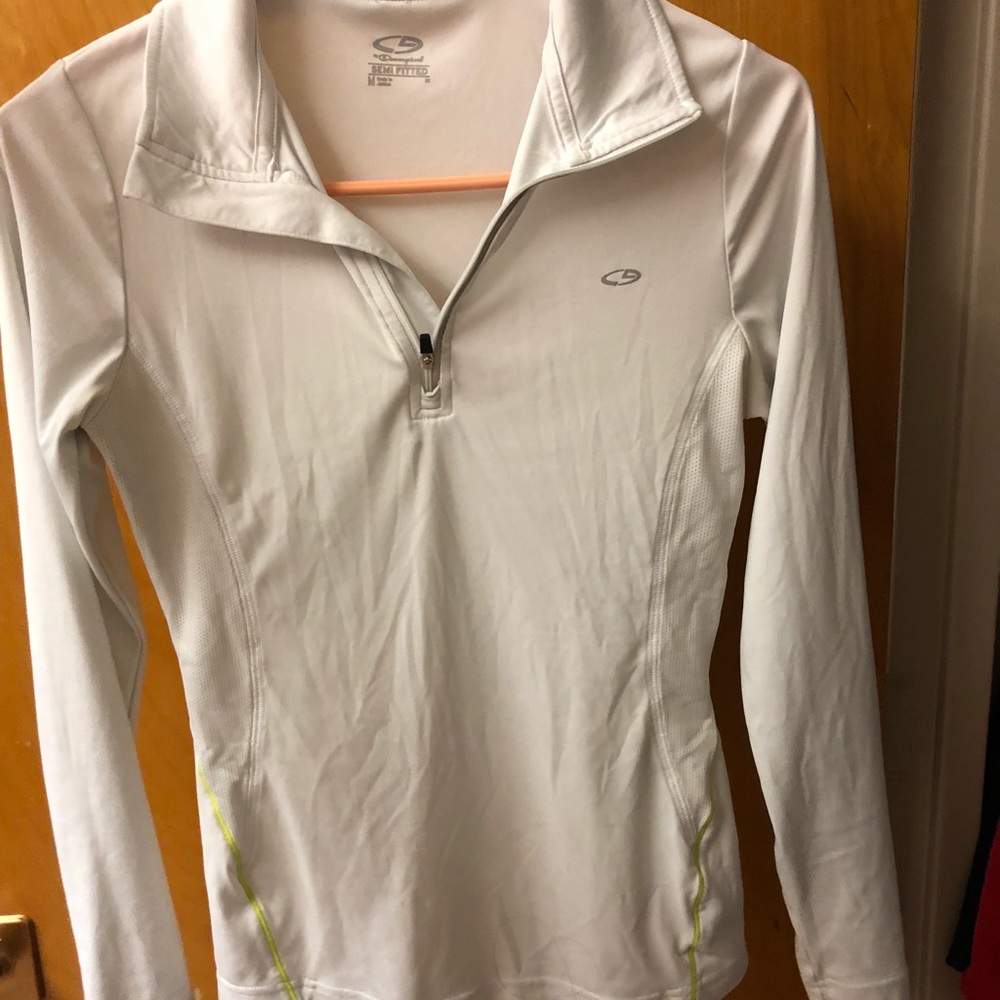 White quarter zip!